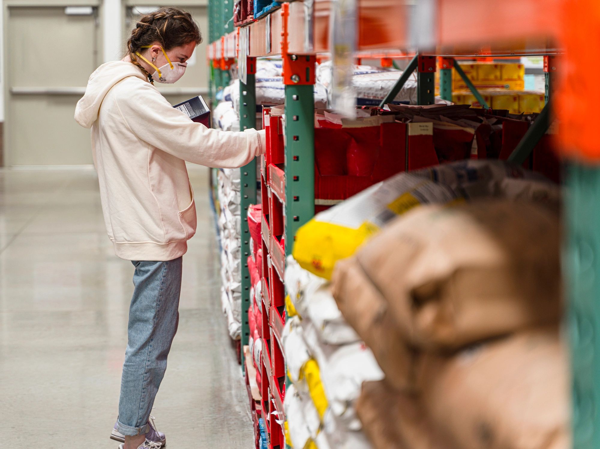 blue collar warehouse workers Pennsylvania