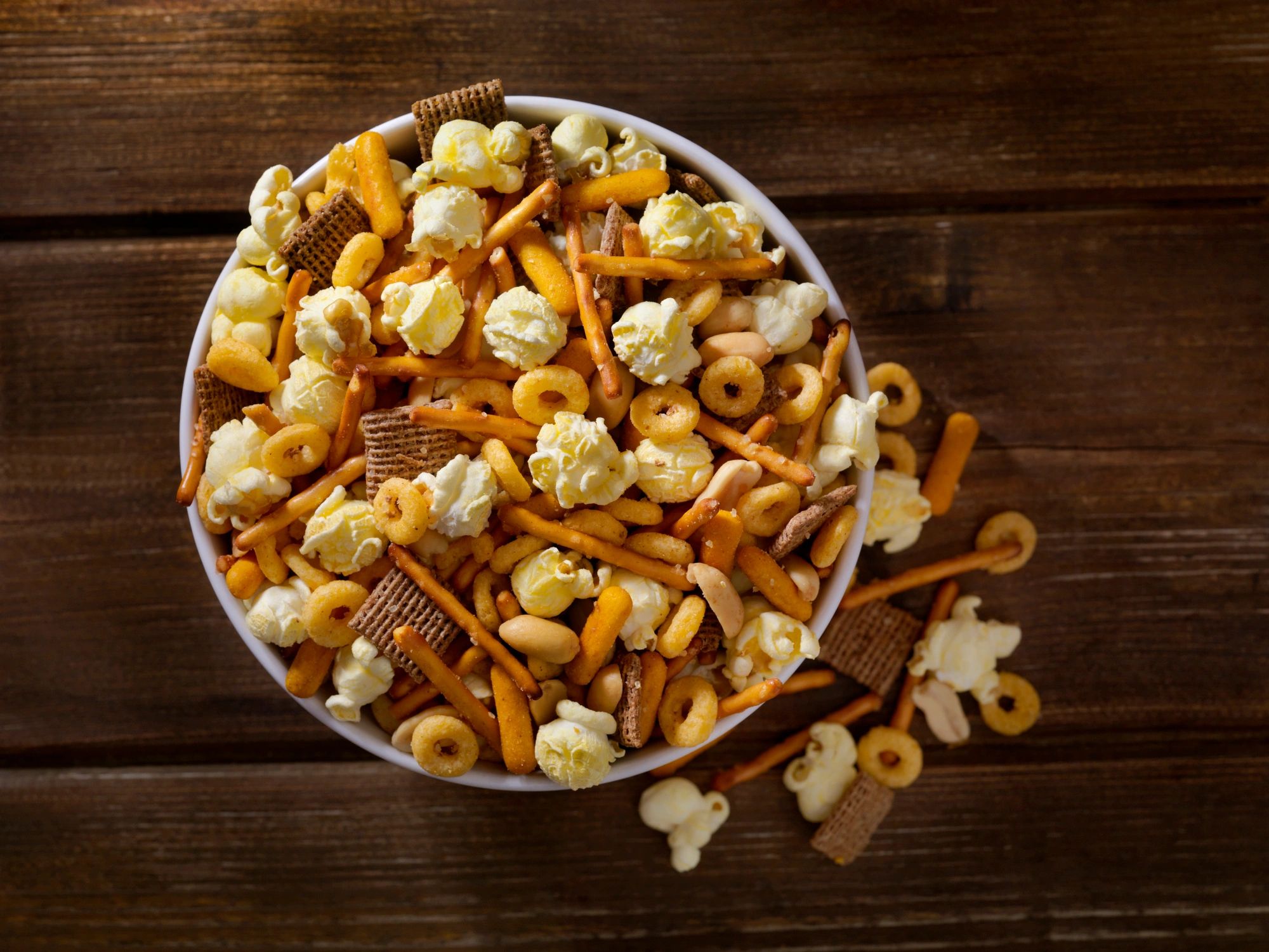snack food assortment